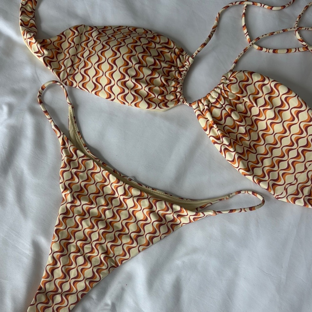RVCA Multicolor Wave Bikini